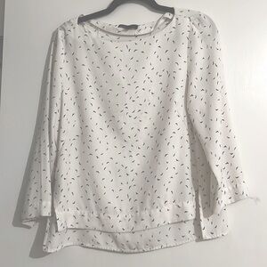 Dahlia white blouse